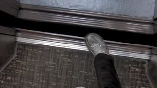 elevator safety door sill open