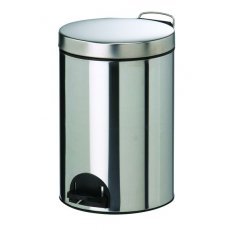 Metal pedal bin